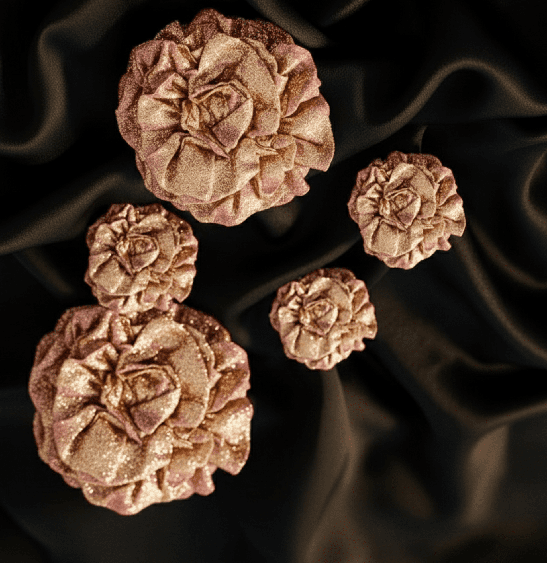 Broche Tocado Pasador Anna May Hecho a Mano - 5