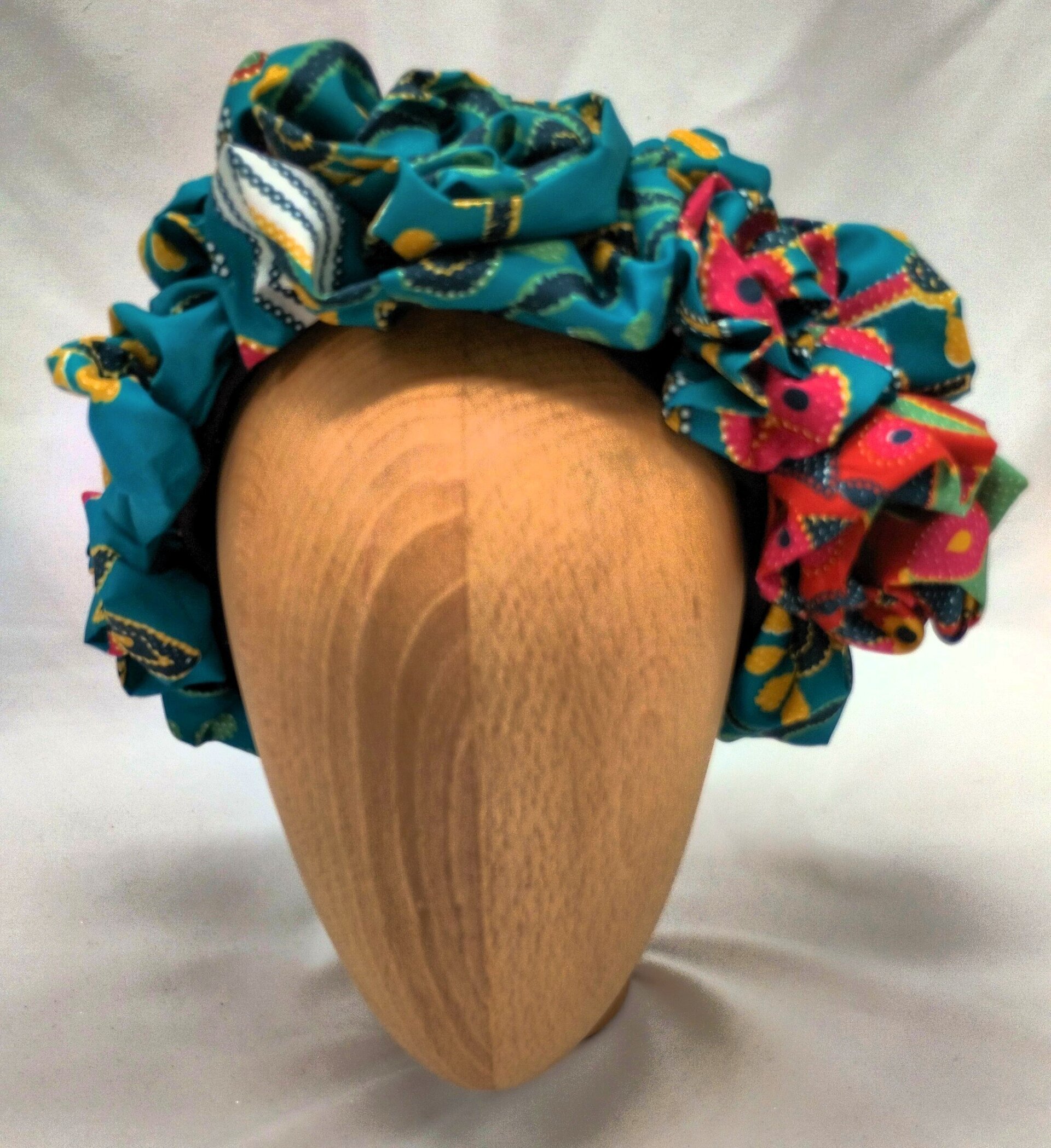 Corona Turbante Totó Hecha a Mano - 4