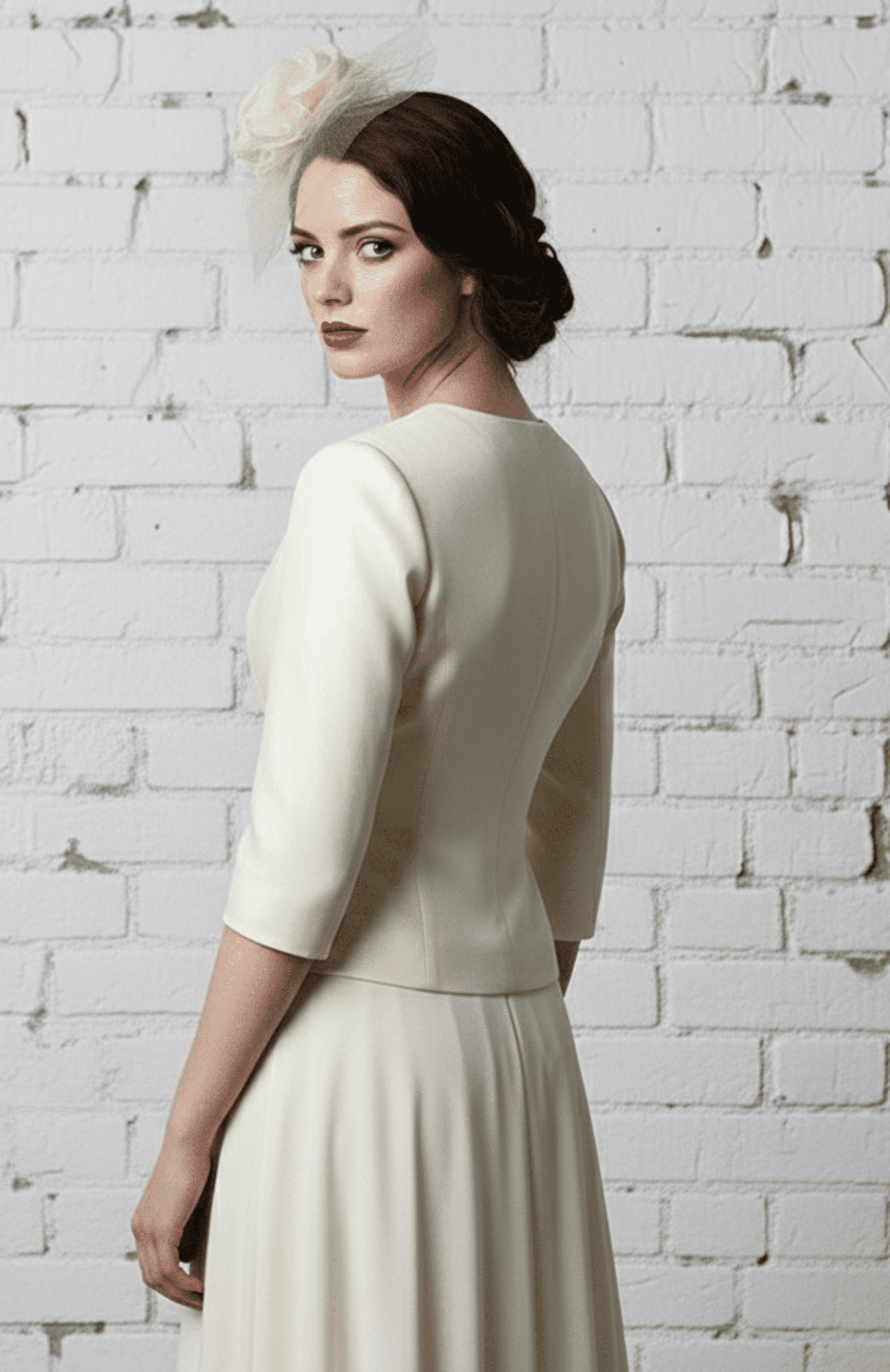 Tocado Diadema Madeleine Hecho a Mano - 6