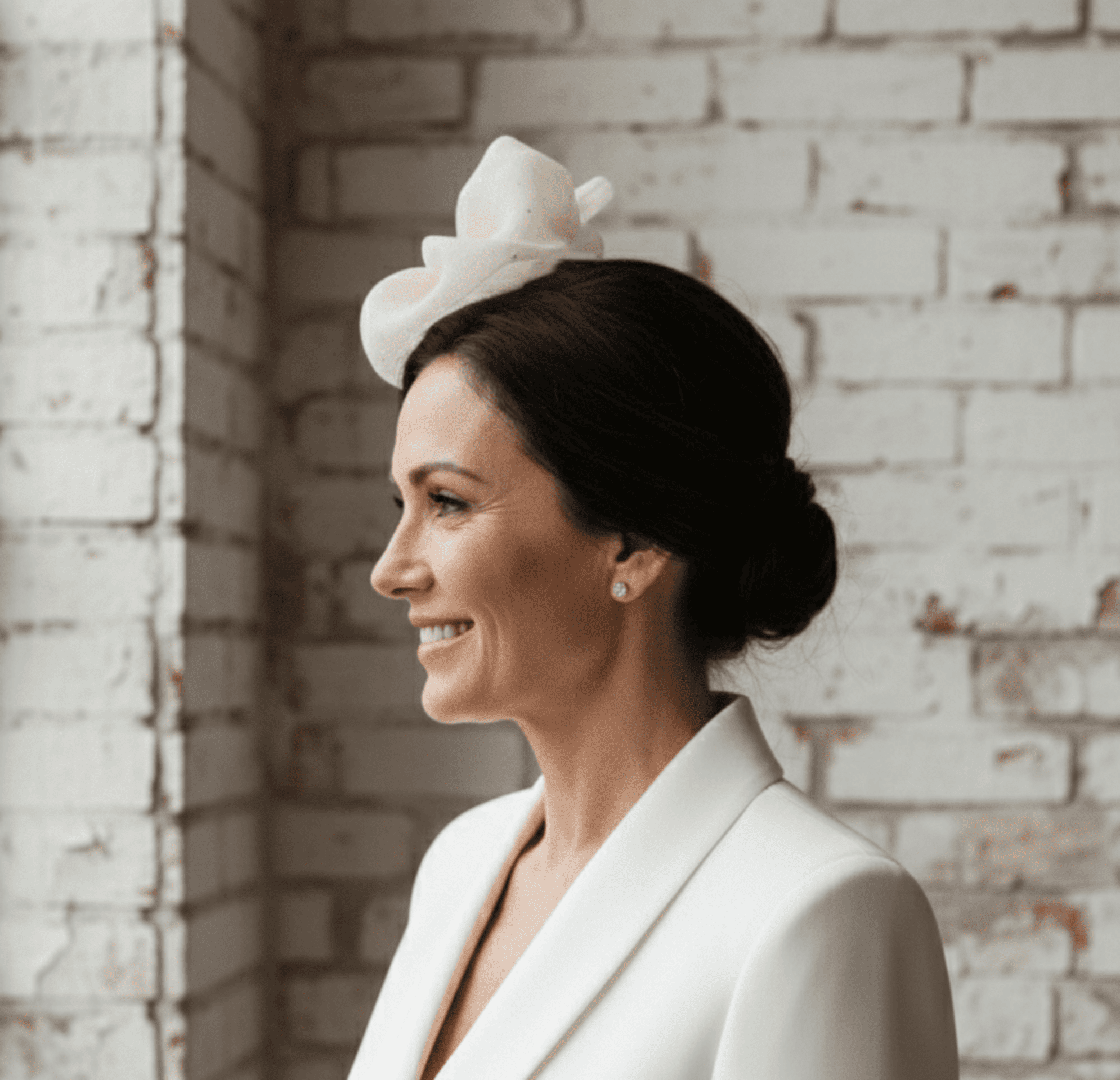 Tocado Diadema Janet  Hecho a Mano - 9