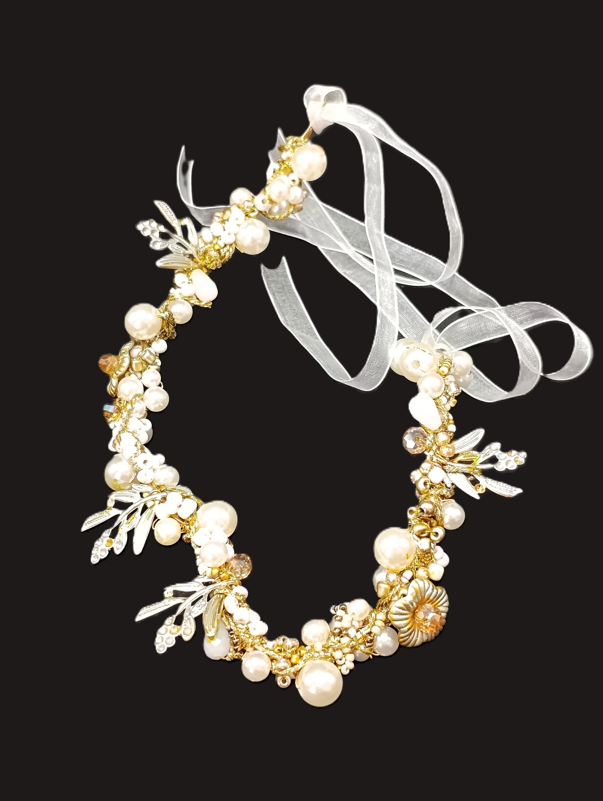 Tiara Maxine Hecha a Mano - 4