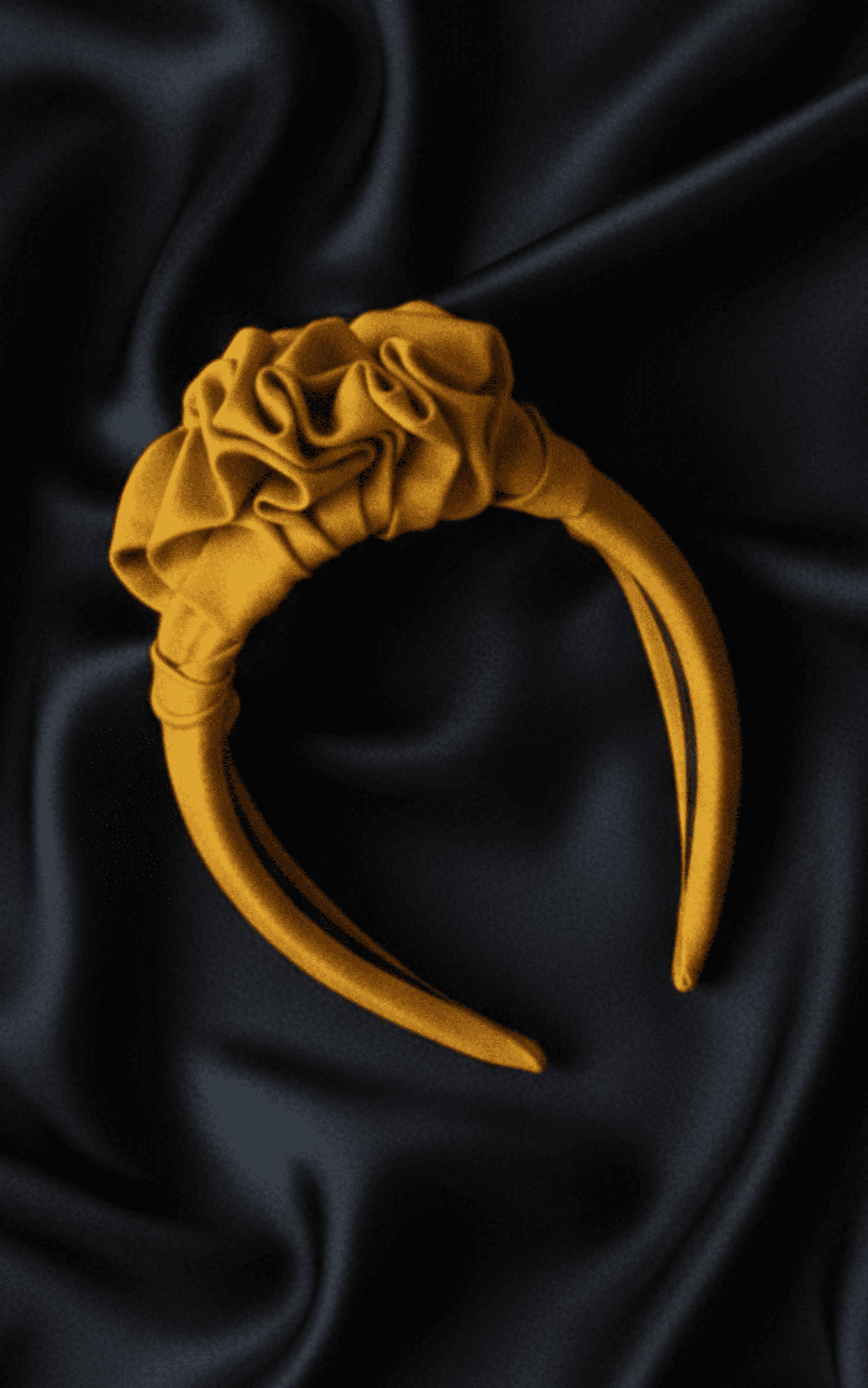 Diadema Tocado Dalilla Hecha a Mano - 5