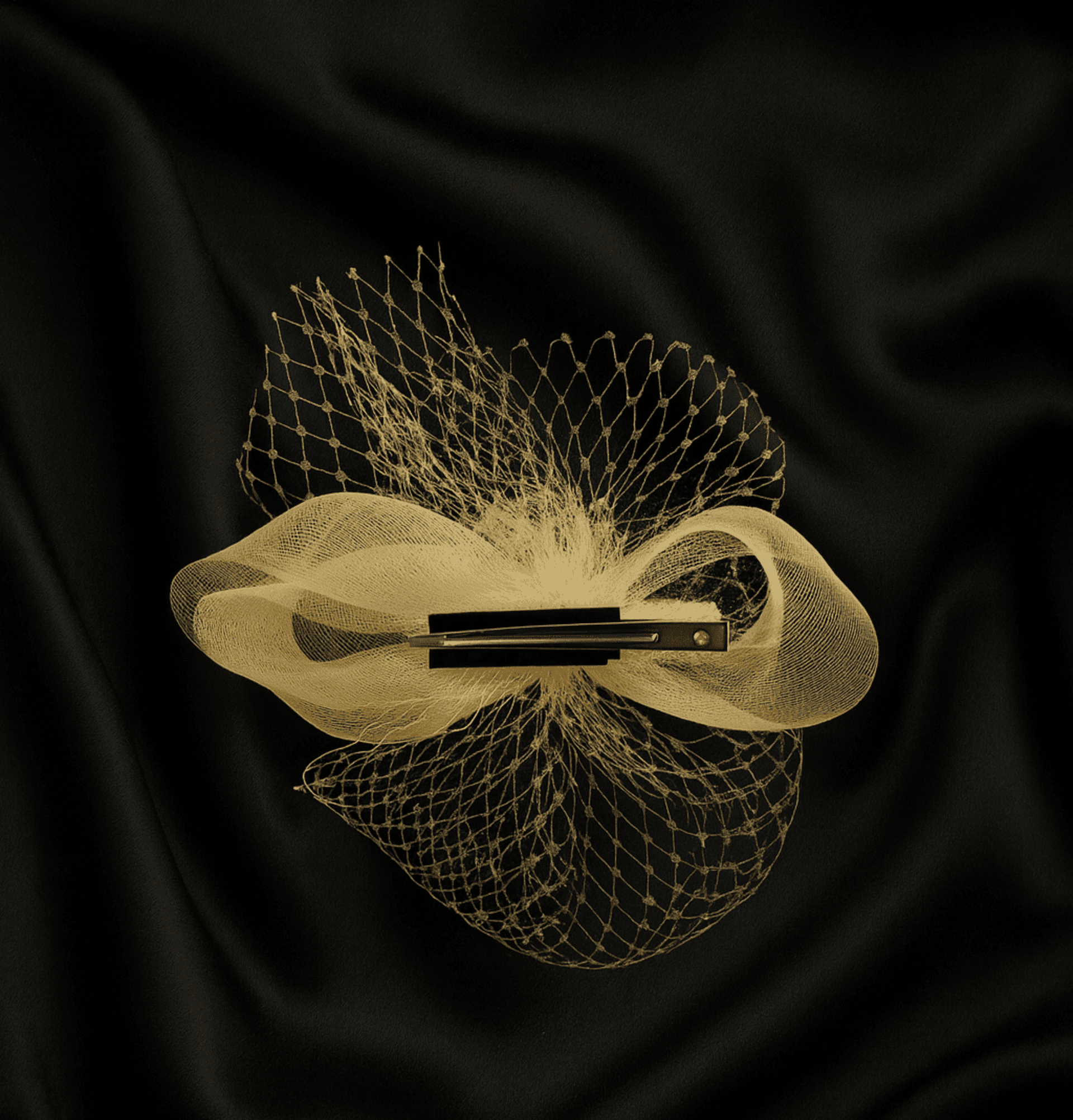 Tocado Pasador Ida Hecho a Mano - 4