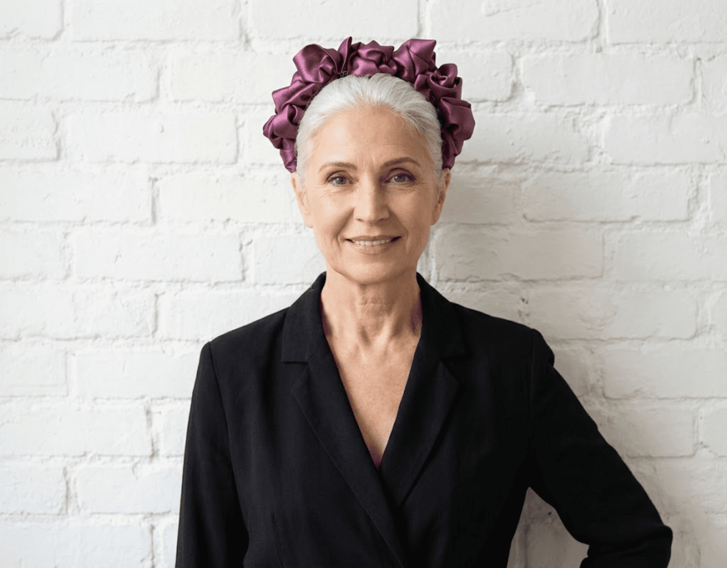 Diadema Tocado Cesária Hecha a Mano - 8