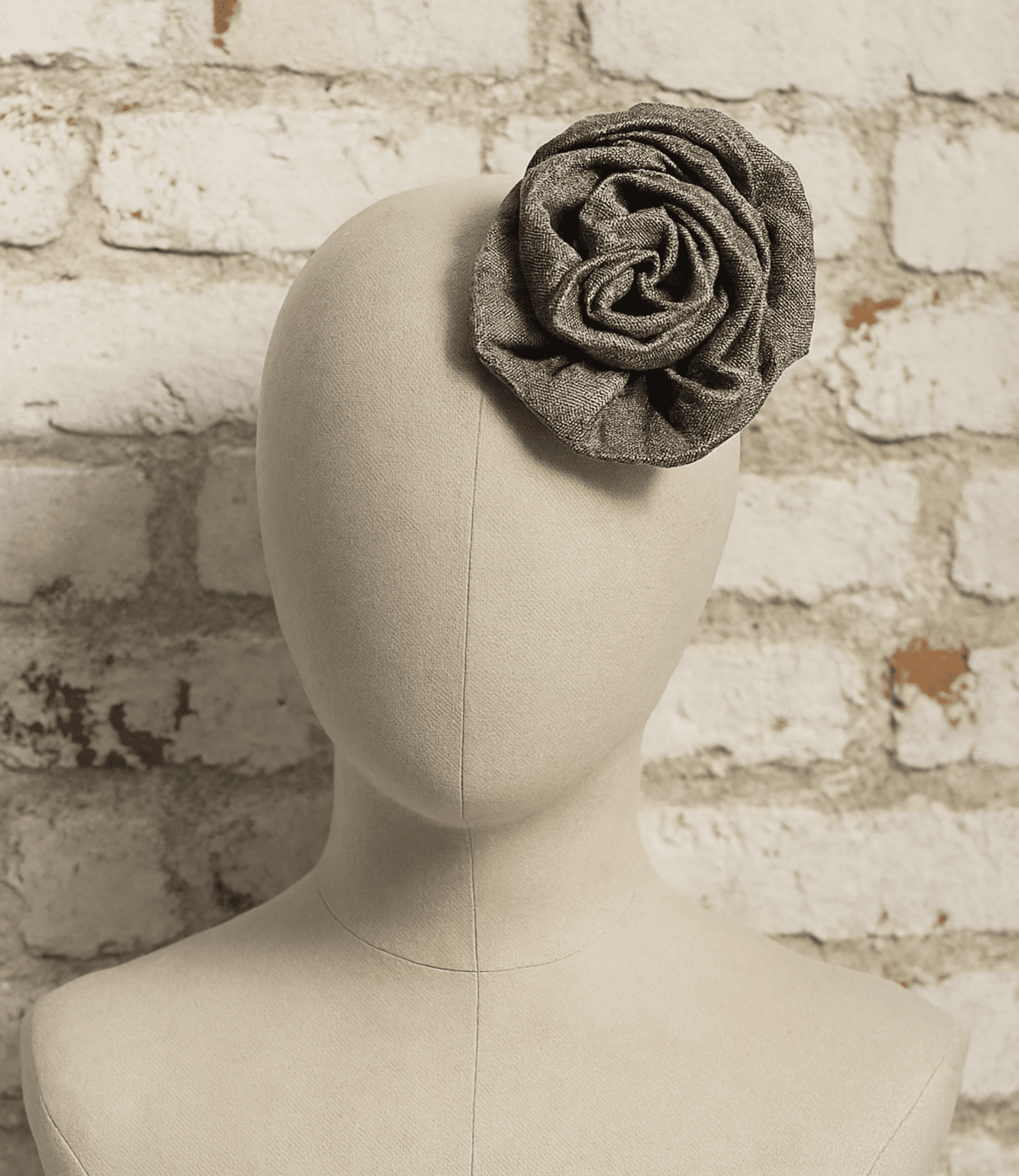 Broche Tocado Pasador Margarita Hecho a Mano - 2