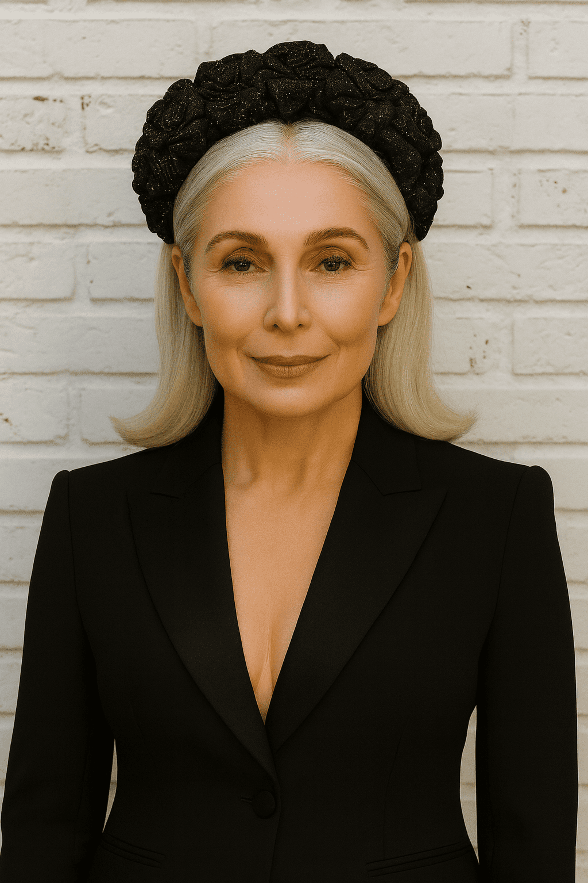 Corona Tocado Galia Hecha a Mano - 8