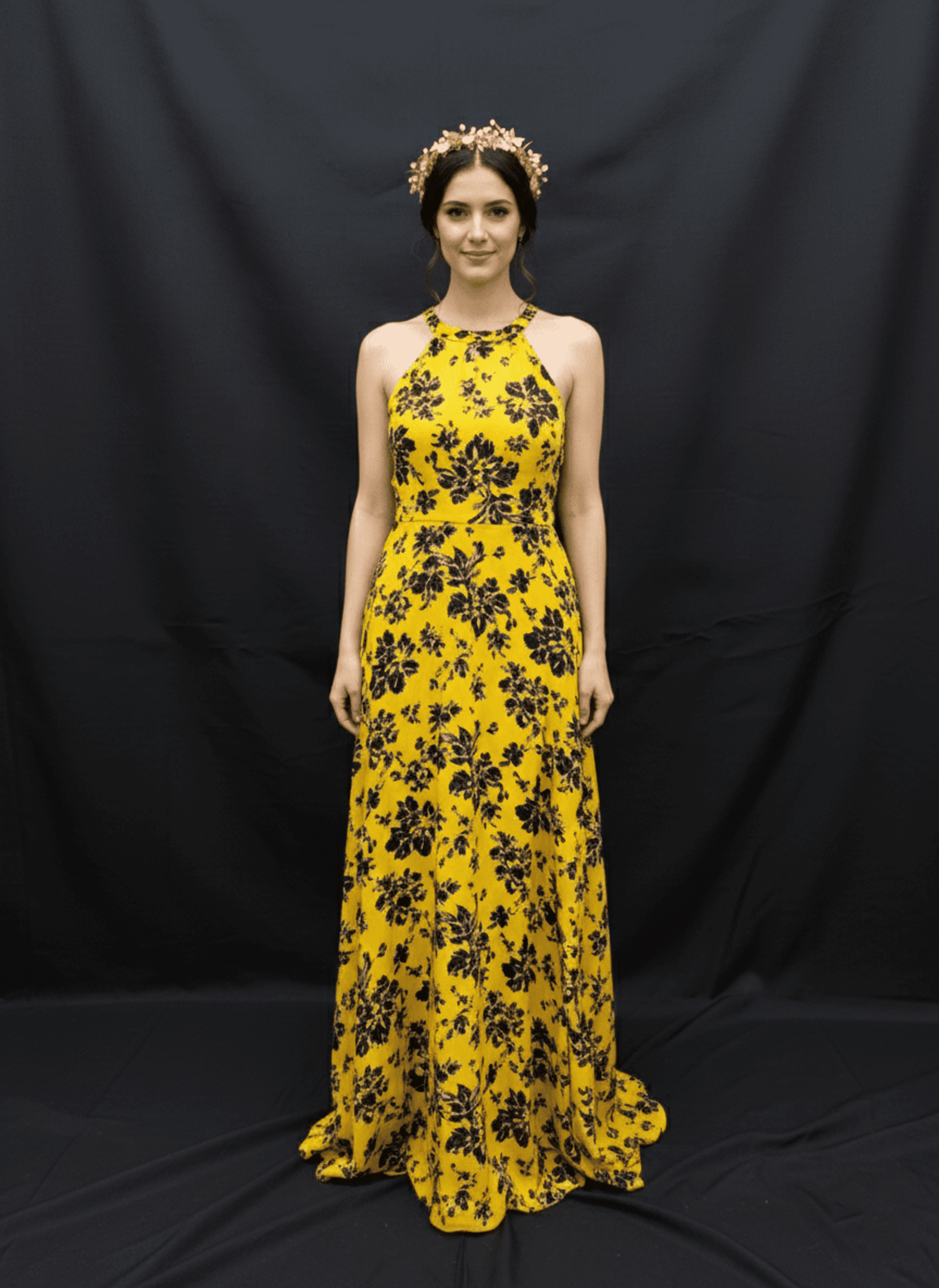 Diadema Tocado Evelyn Engarzada a Mano Metal - 6