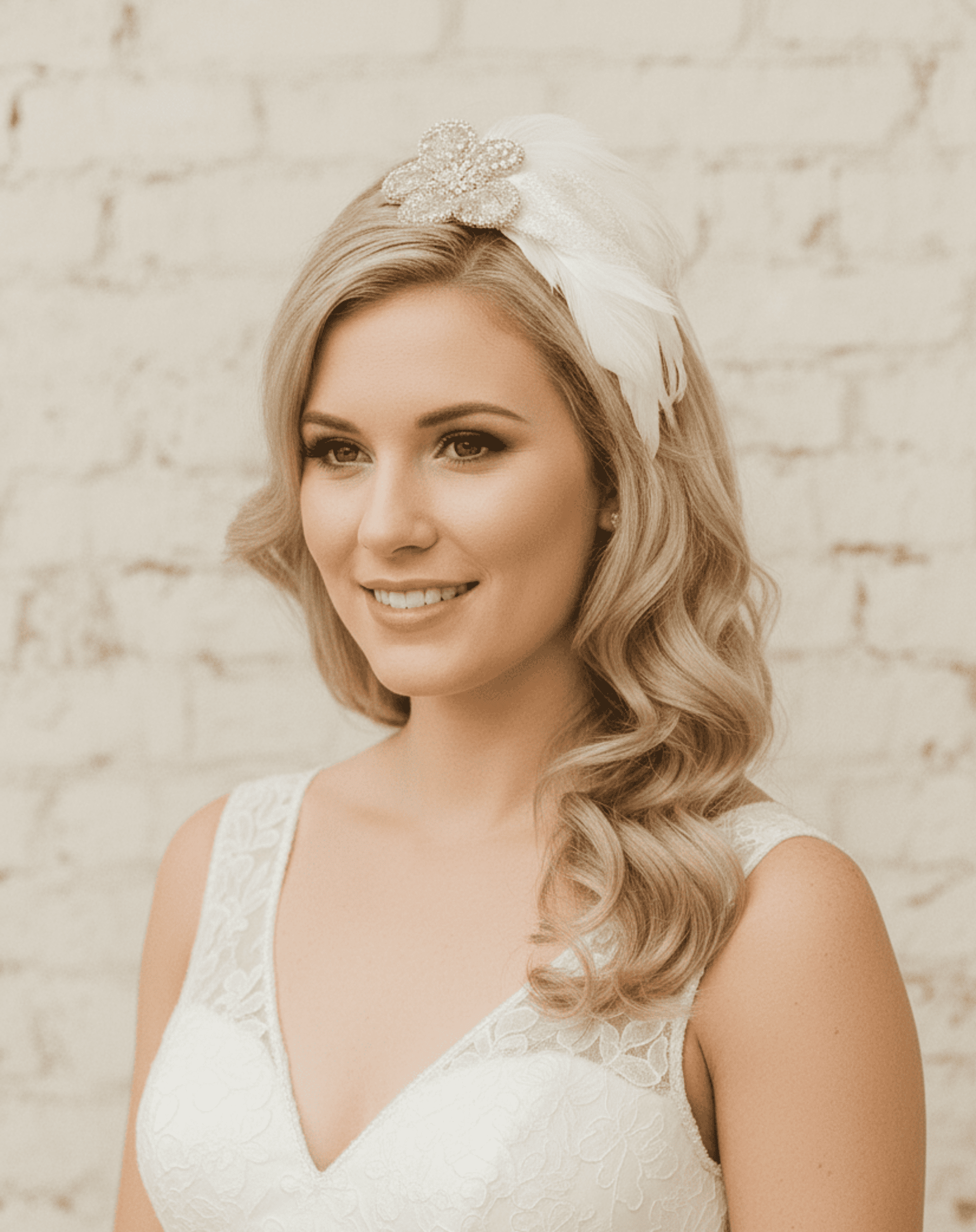 Tocado Diadema Gloria Hecho a Mano - 5