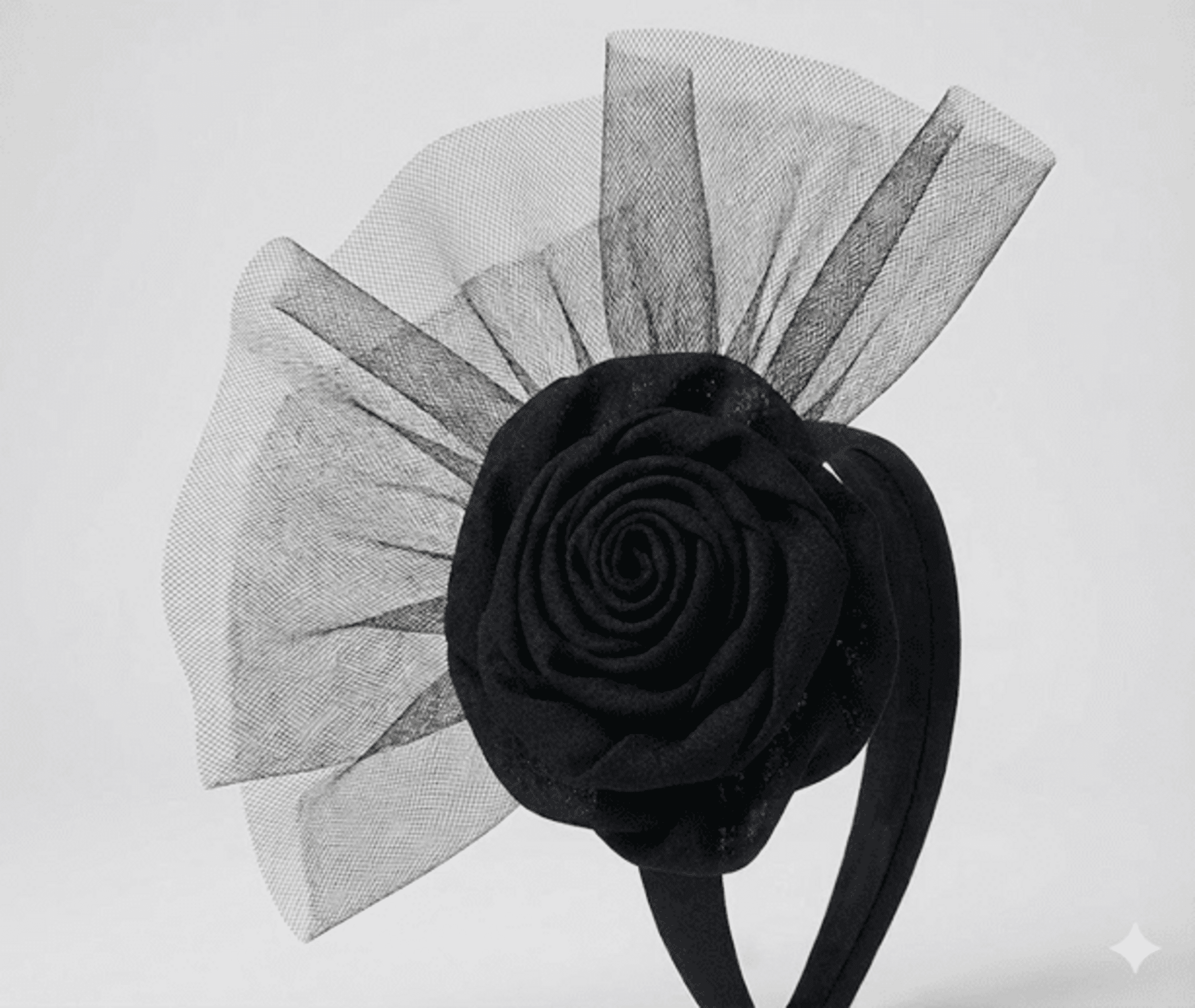 Tocado Diadema Madeleine Hecho a Mano - 4