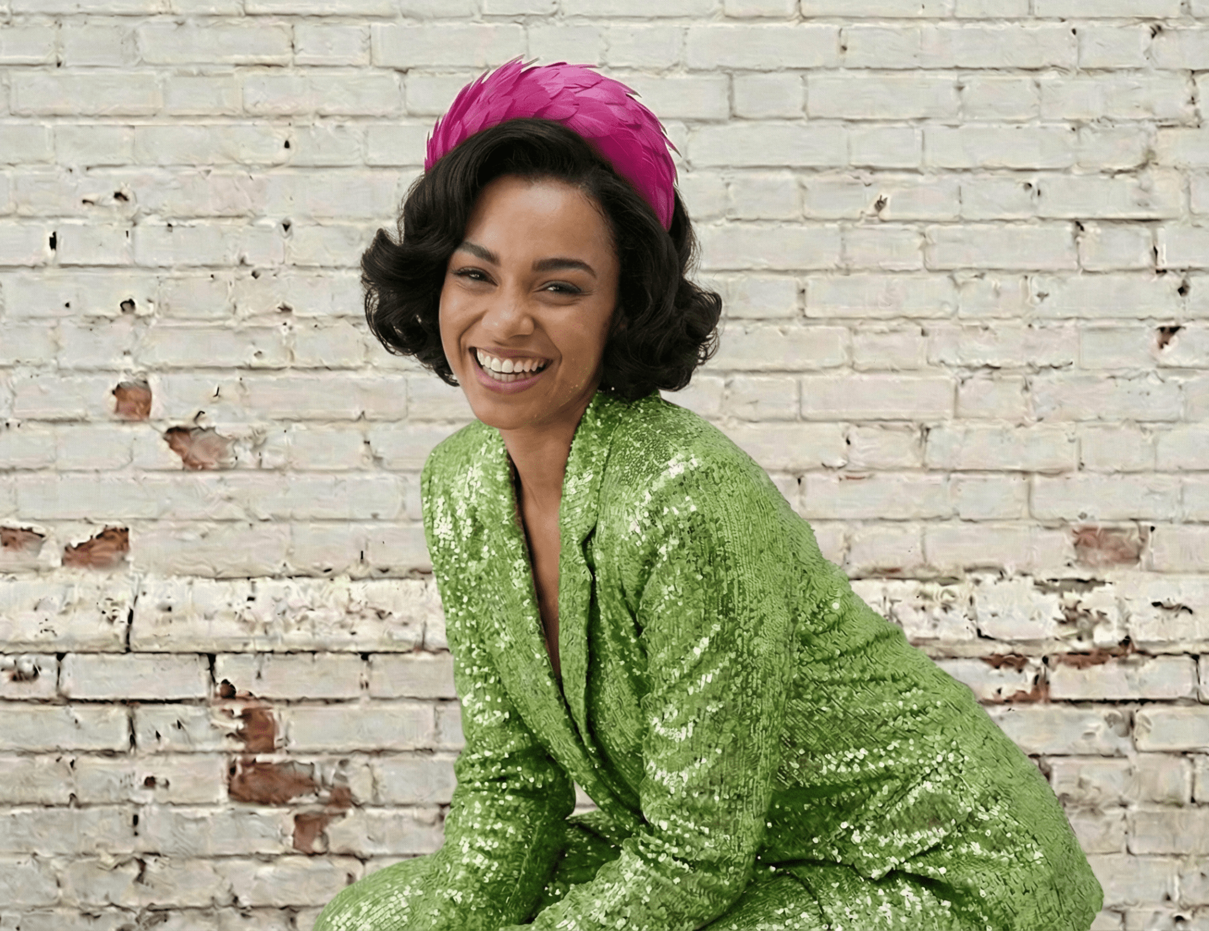 Tocado Amy  Hecho a Mano - 9