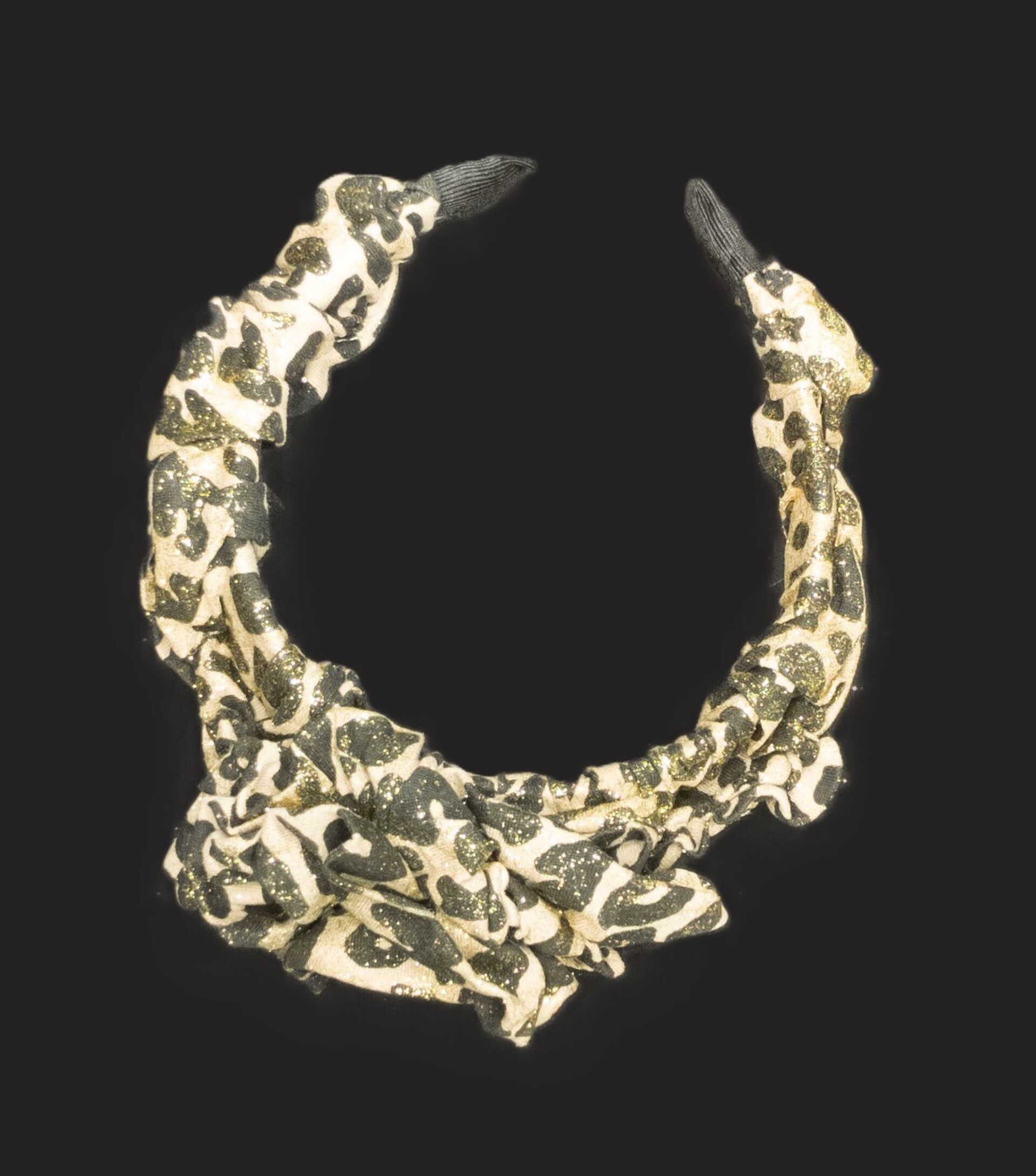 Diadema Tocado Betty Hecha a Mano - 4