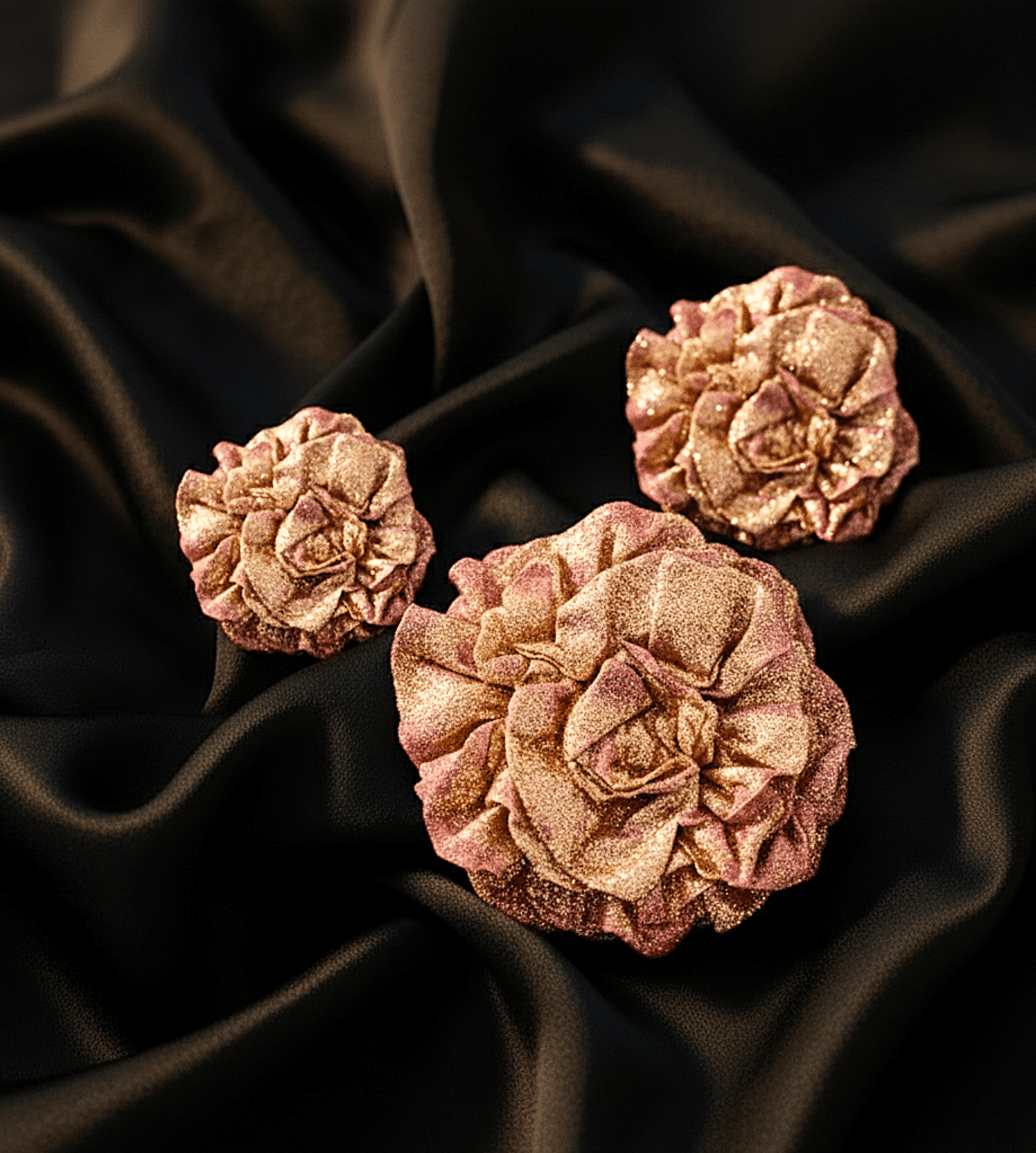 Broche Tocado Pasador Anna May Hecho a Mano - 10