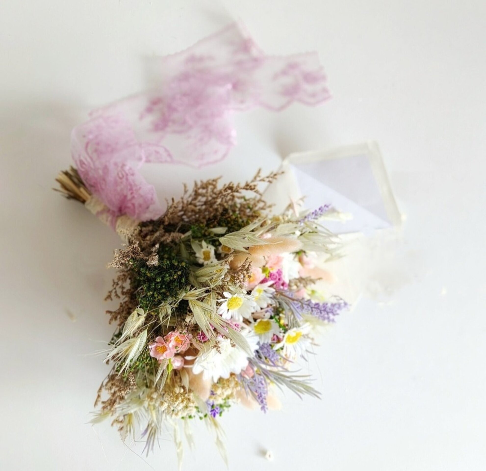 Ramo de Novia Campestre con Flores Primaverales - 8