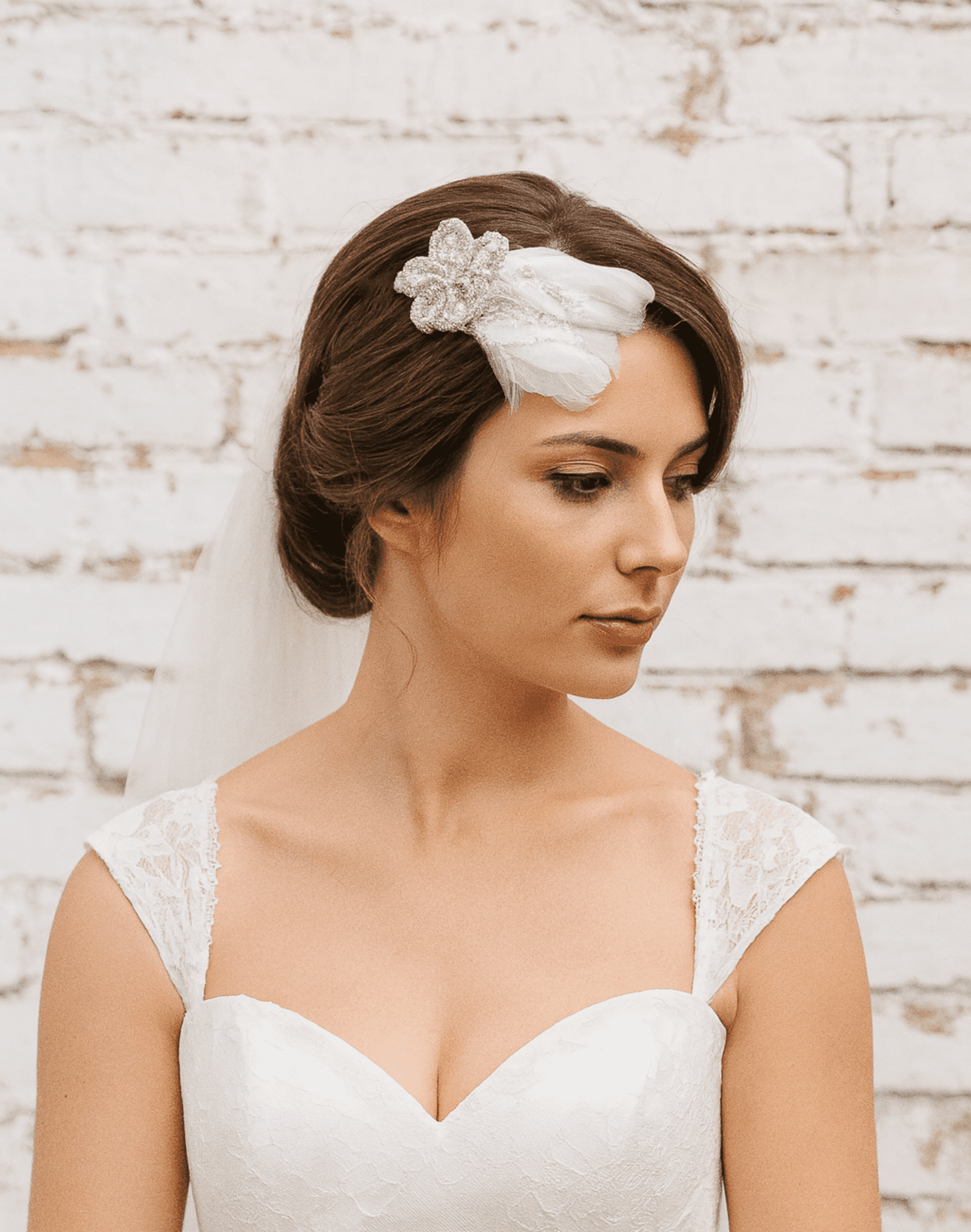 Tocado Diadema Gloria Hecho a Mano - 6