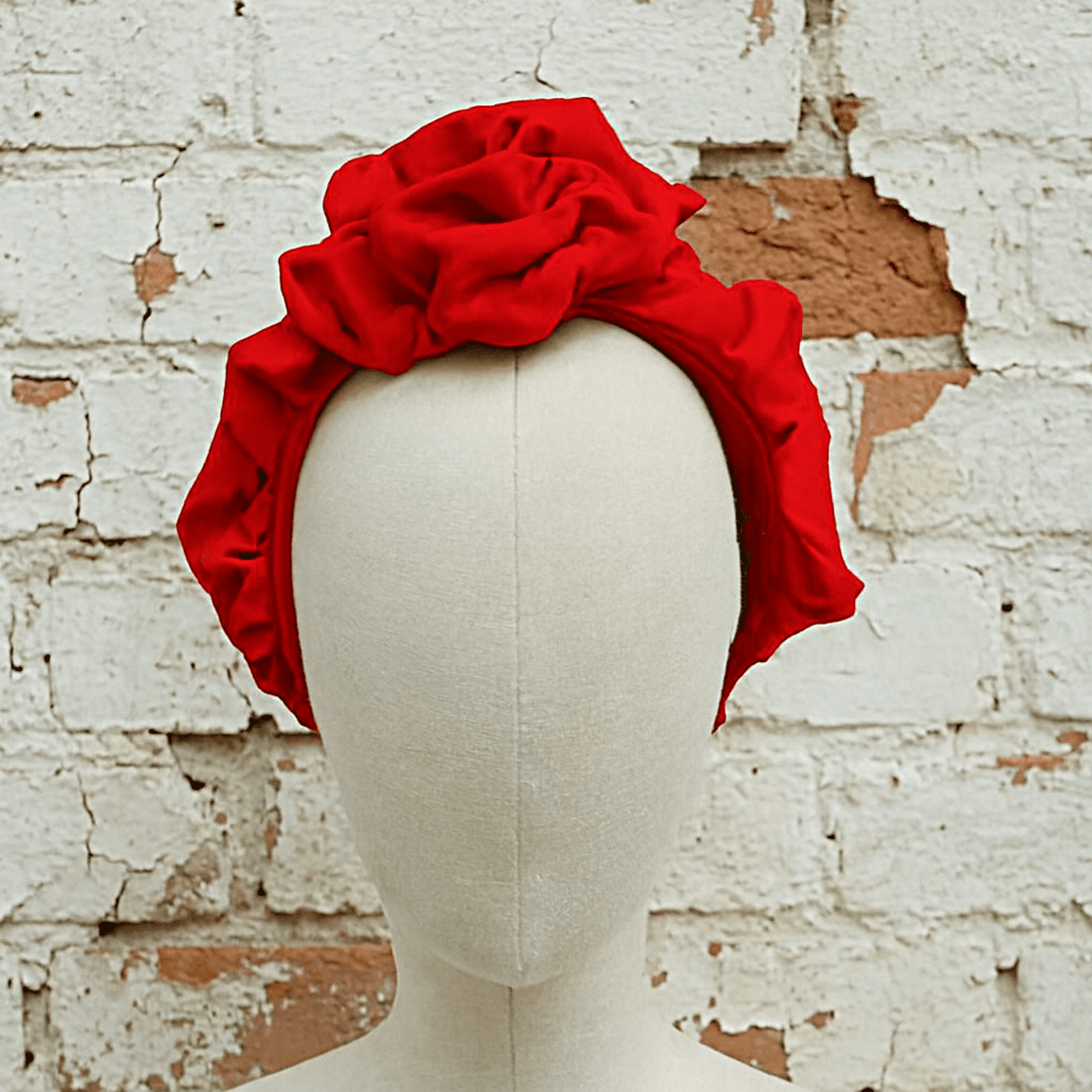 Diadema Tocado Betty Hecha a Mano - 9