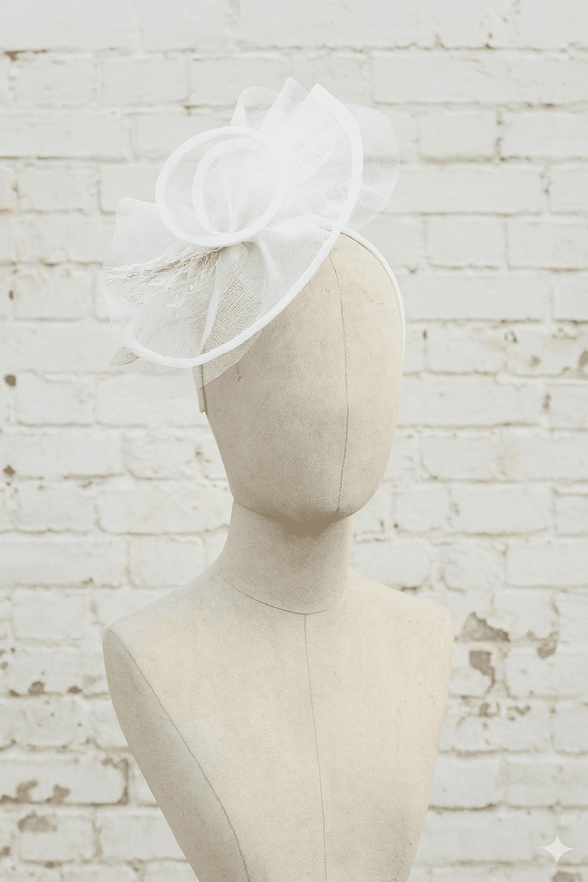 Tocado Diadema Capucine Hecho a Mano - 5