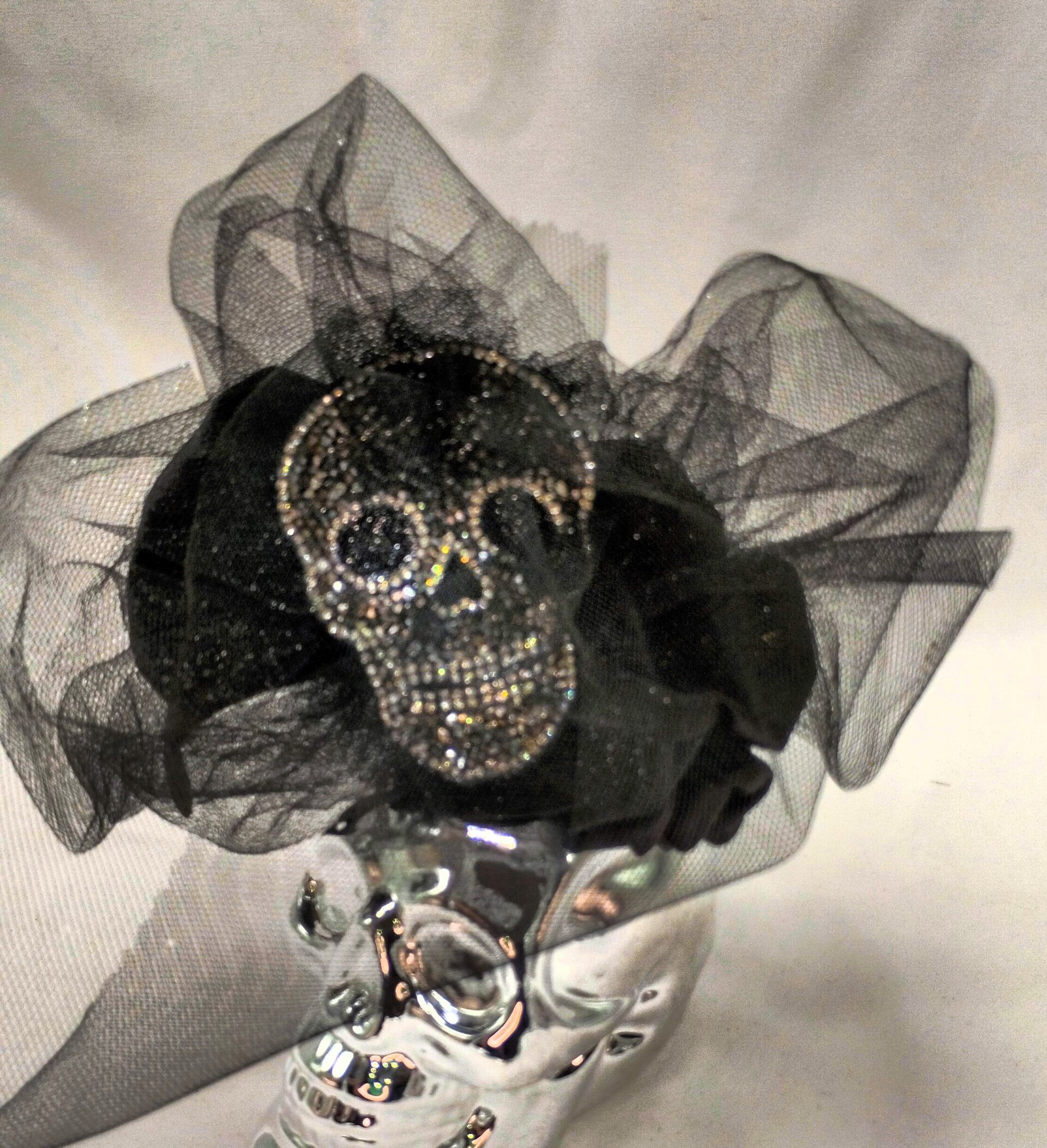 Diadema Tocado Lupe Hecha a Mano - 4